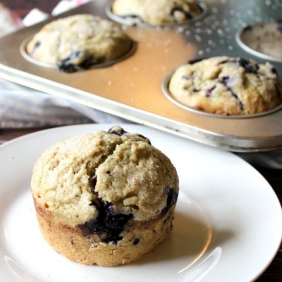 Blueberry Zucchini Muffins