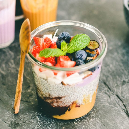 COCONUT CHIA SEED PUDDING