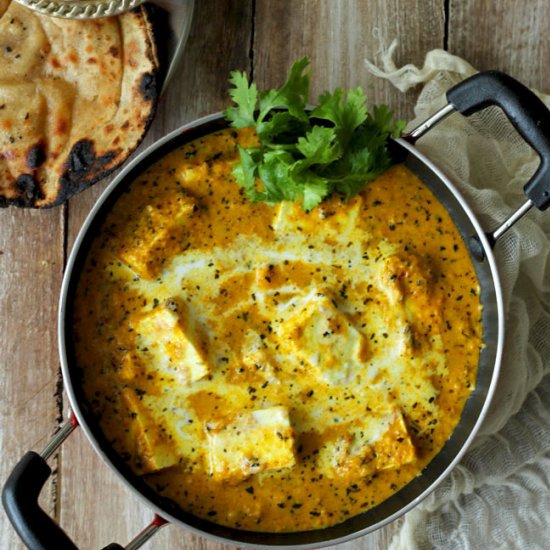 Jain Paneer Makhani