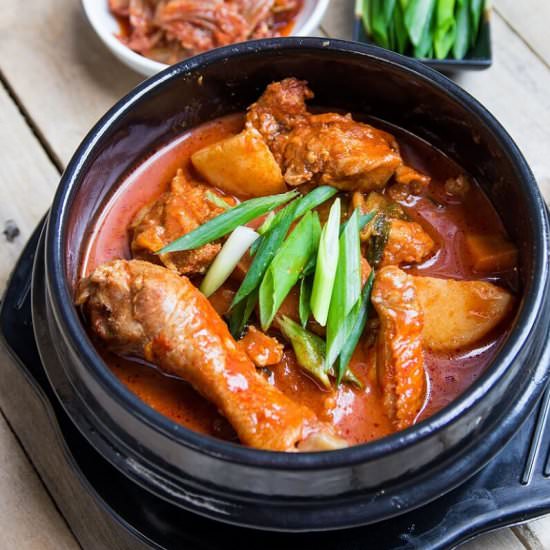 Spicy Korean Chicken Stew