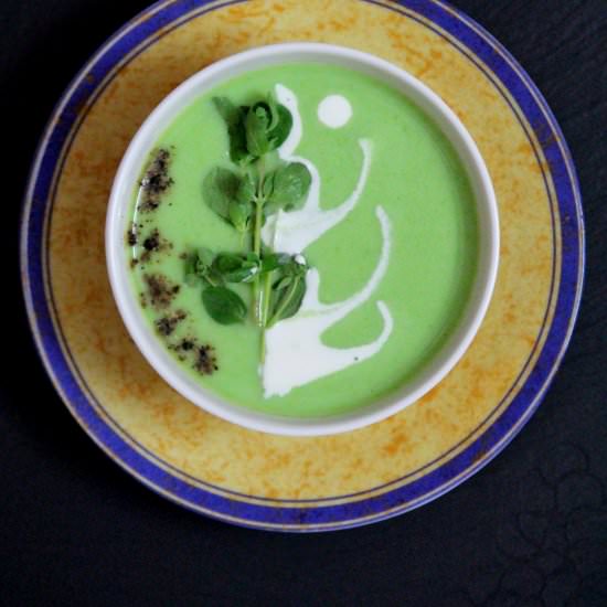 Broccoli and Green Apple Soup