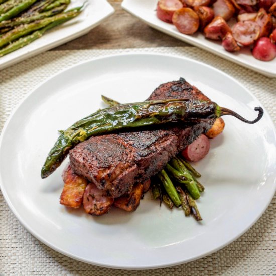 Smoked Paprika Rubbed Steak