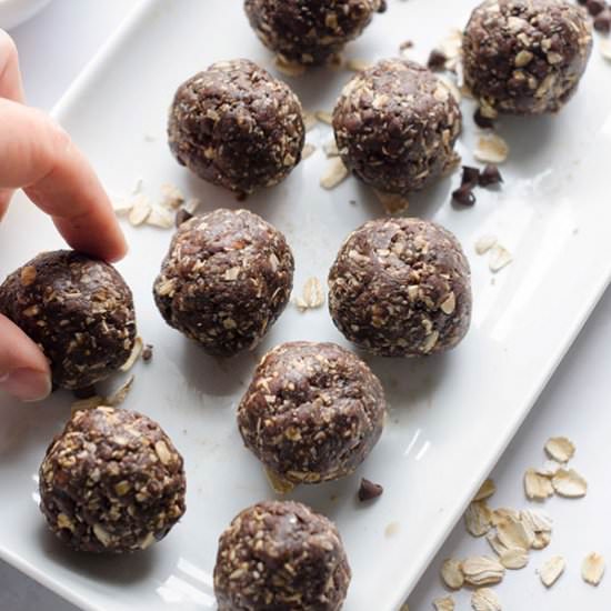 No Bake Coco Nutter Energy Bites