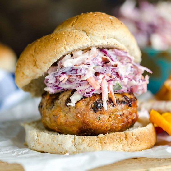 Asian Turkey Burgers