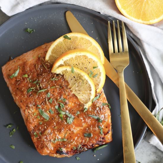 20 Minute Orange Herb Salmon