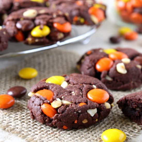 Chocolate Peanut Butter Cookies