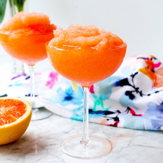 Frozen Grapefruit Negroni