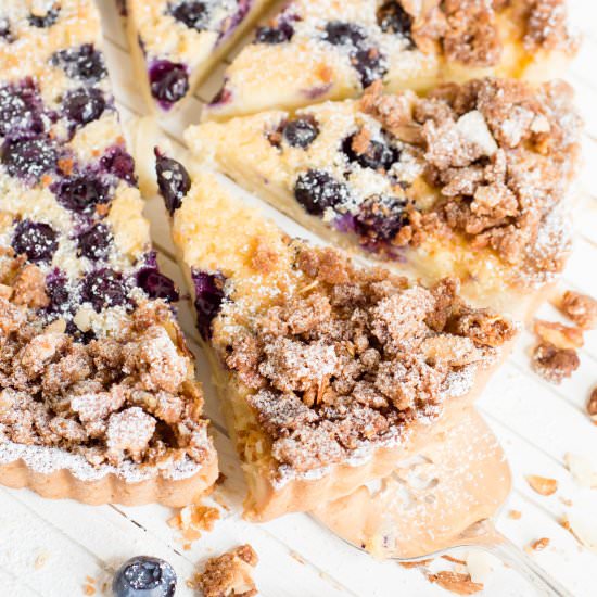 Blueberry Buttermilk Tart