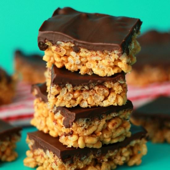 Peanut Butter Rice Krispie Treats