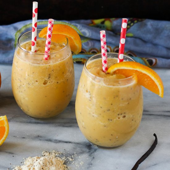 Creamy Orange & Vanilla Smoothie