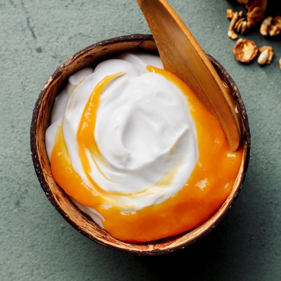 Mango Coconut Yogurt