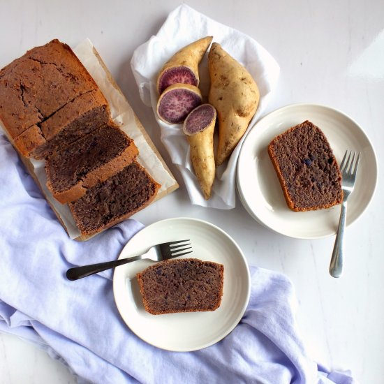 Okinawan Purple Sweet Potato Bread