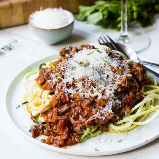 Lentil Bolognese