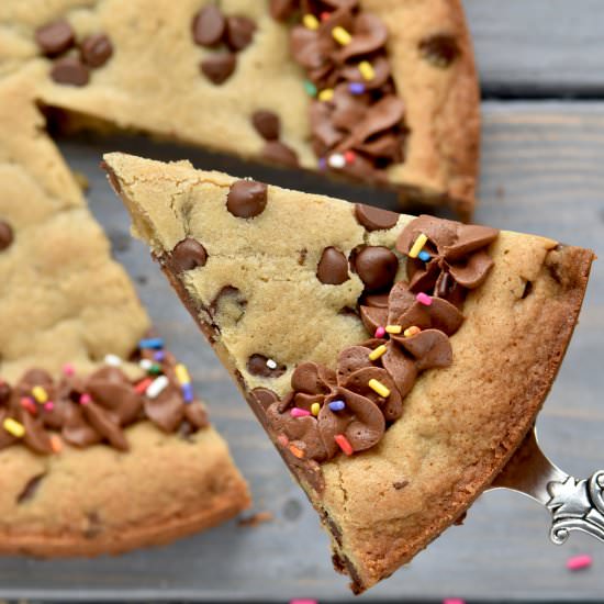 Chocolate Chip Cookie Cake