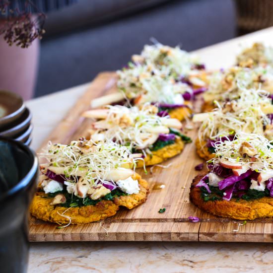 Lentil & Sweet Potato Cakes