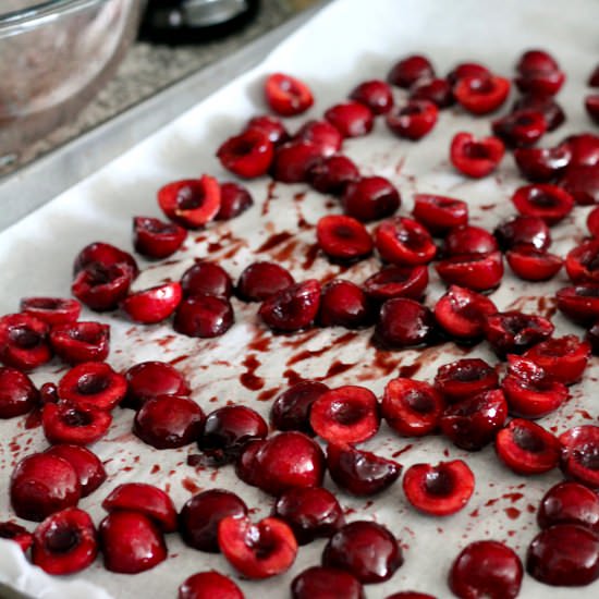 Balsamic Roasted Cherries