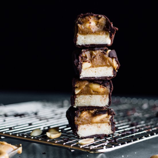 Vegan Snickers Bars