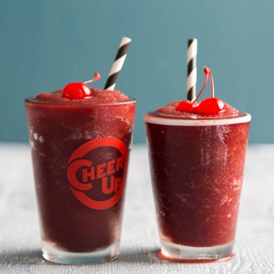 Cherry Jack and Coke Slushie