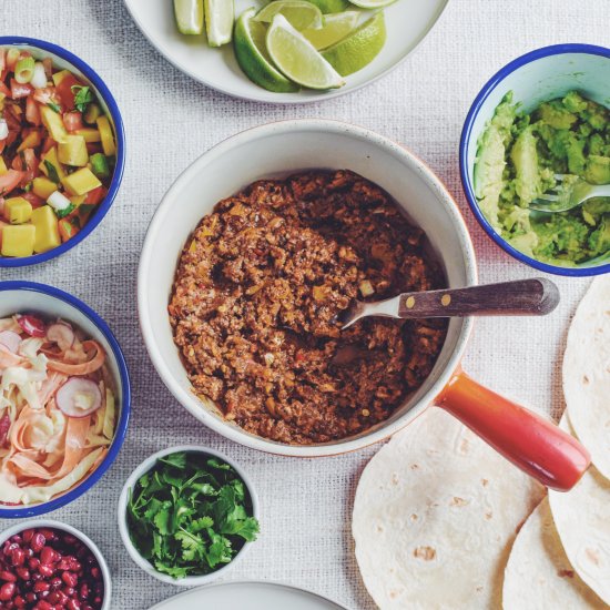 Cajun Mushroom Tacos