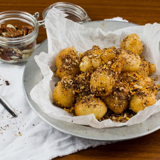 Loukoumades/greek doughnuts