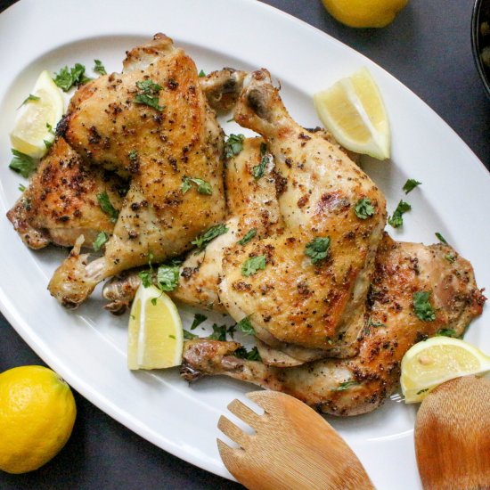 Garlic Lemon Pepper Chicken