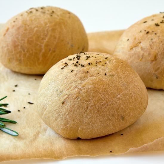 Rosemary Olive Oil Buns