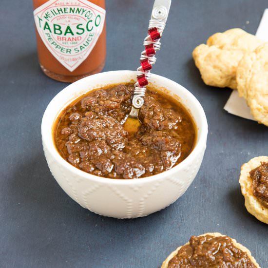 Tabasco Onion-Bacon Jam