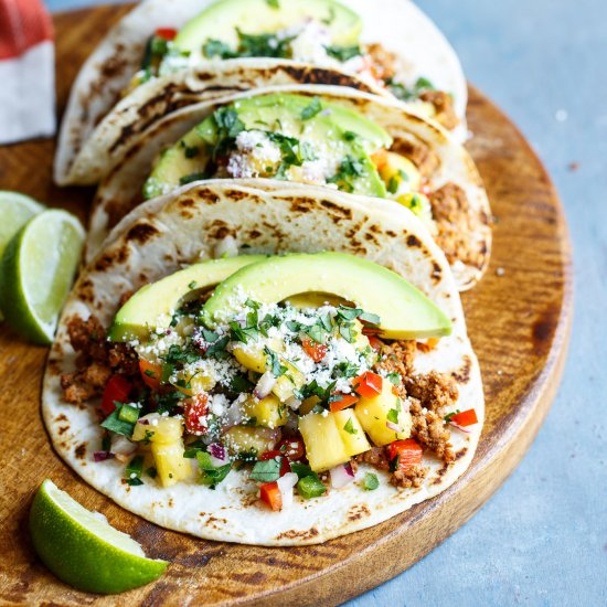 Healthy Turkey Tacos