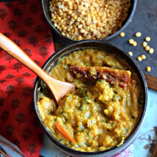 Radish & Lentil Stew