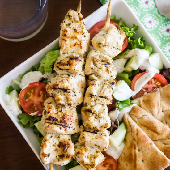 Chicken Souvlaki