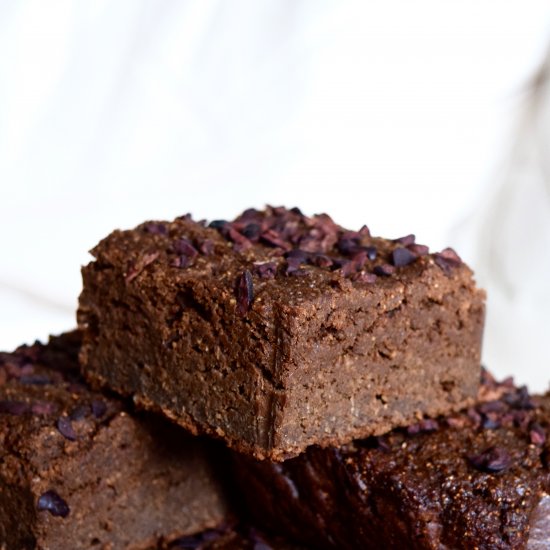 Giant Lentil Brownies