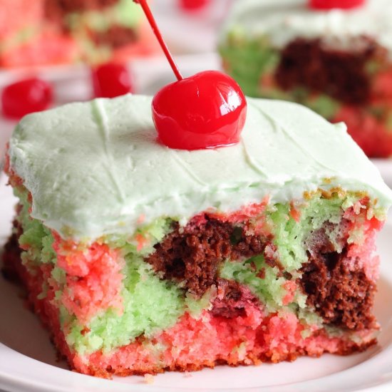 Spumoni Cake