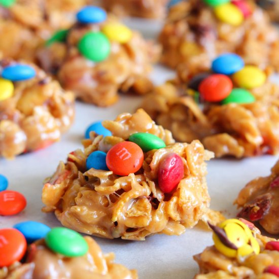 No Bake Cornflake Cookies