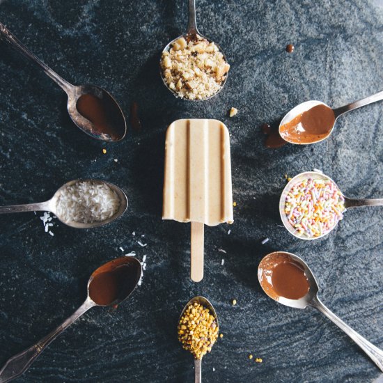 Peanut Butter Popsicles