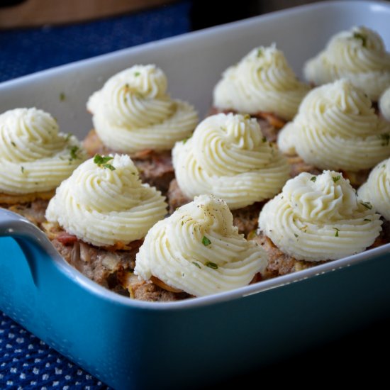 Mini Meatloaf “Cupcakes”