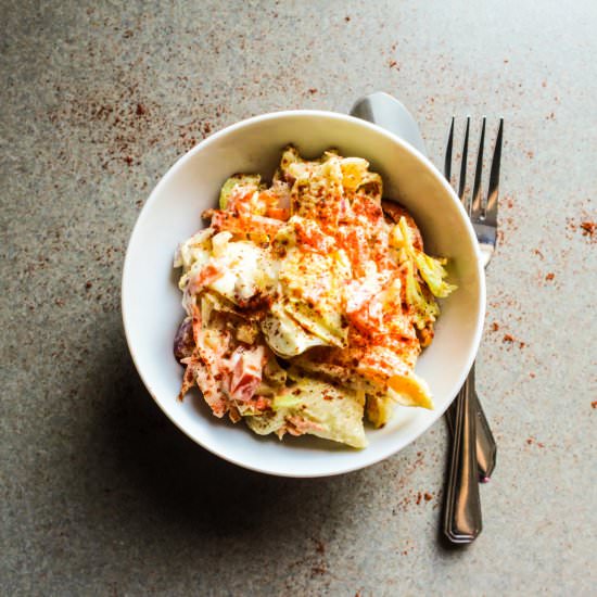 Lightened Up Amish Pasta Salad