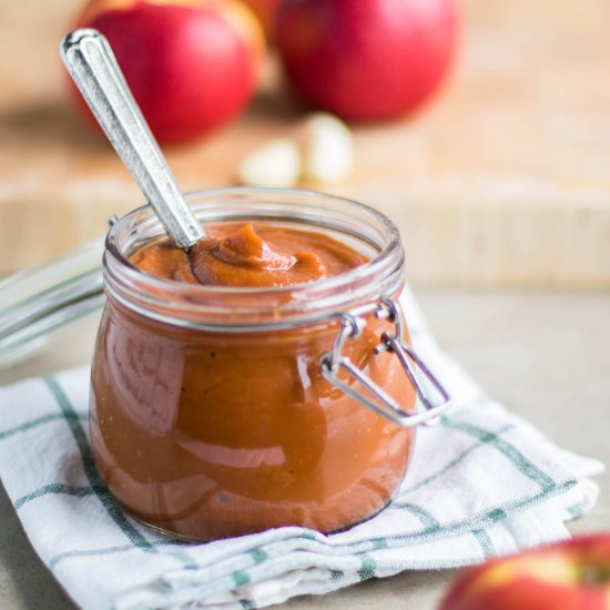 Sweet Onion Apple BBQ Sauce