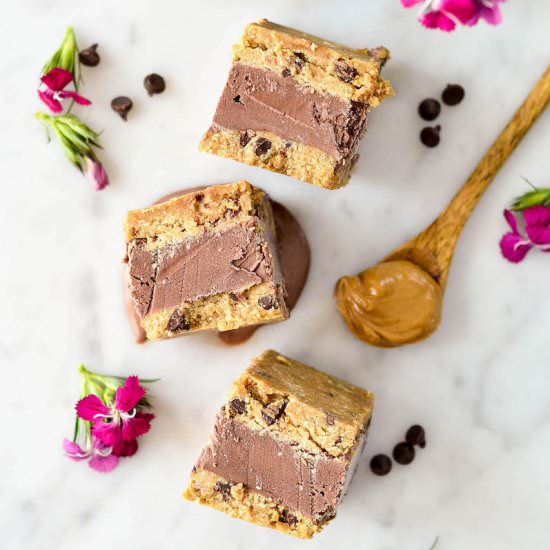 Peanut Butter Ice Cream Sandwiches