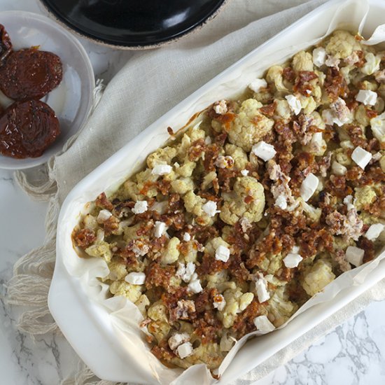 Curry Roasted Cauliflower