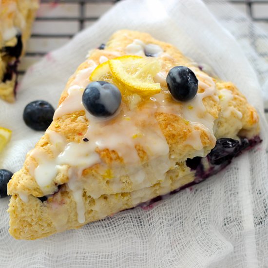 Blueberry Lemon Scones