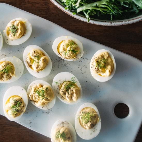 Healthy Deviled Eggs