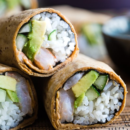 Sushi Burrito Recipe