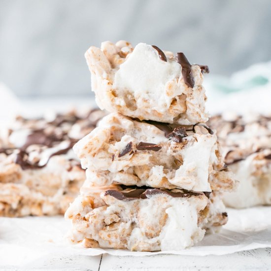 Kamut Puff Marshmallow Squares