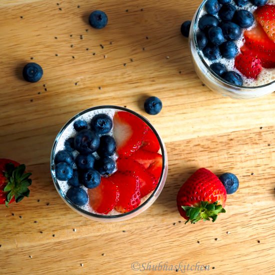 Chia seed pudding