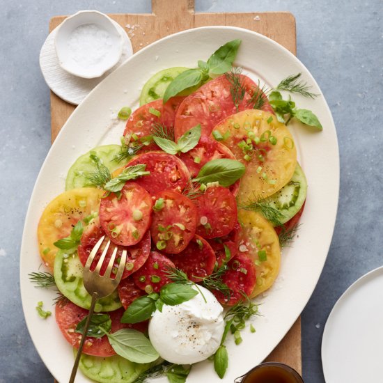 Heirloom Tomato Carpaccio