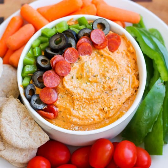 Pizza Hummus