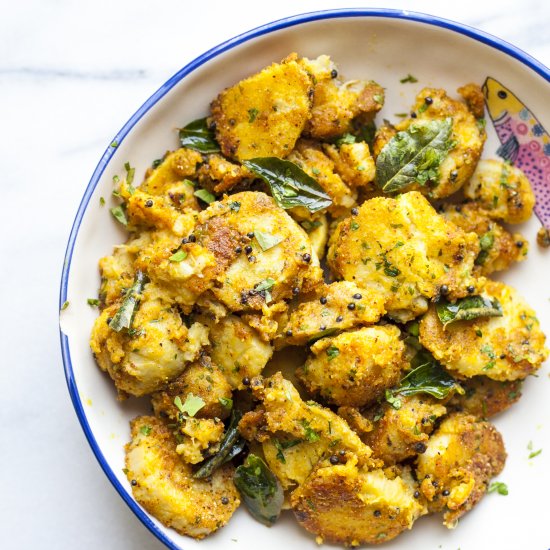 Goan Taro Stir Fry (Mundlyo Bhaji)