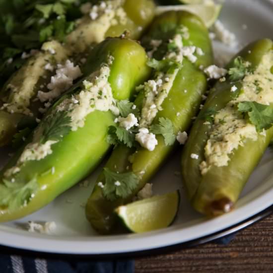 Shrimp Stuffed Hatch Chiles