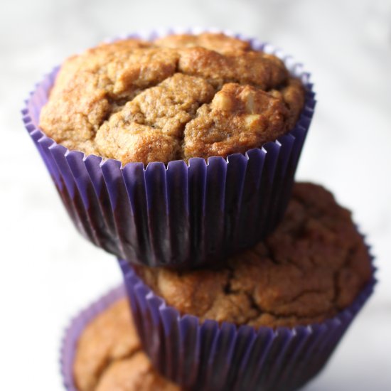 Healthy Banana Muffins