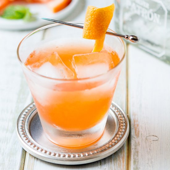 Aperol and Tequila Cocktail